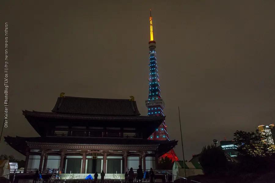 טוקיו למטייל: מגדל טוקיו - אחת מה- אטרקציות בטוקיו | צולם במסגרת טיול ליפן | המצלמה מוסיפה חמישה קילו | בלוג הצילום של עפר קידר