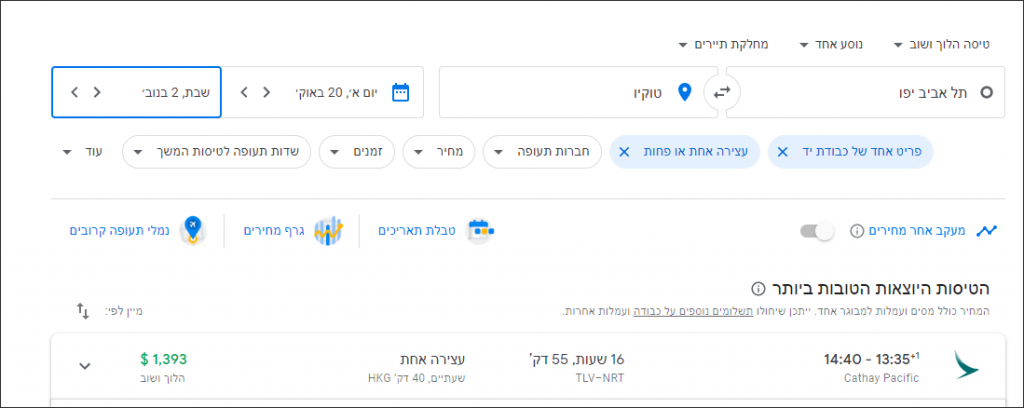 מדריך חיפוש טיסות זולות לחו"ל בעברית